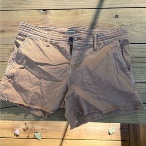 Prana High Waist Tan Shorts size 4